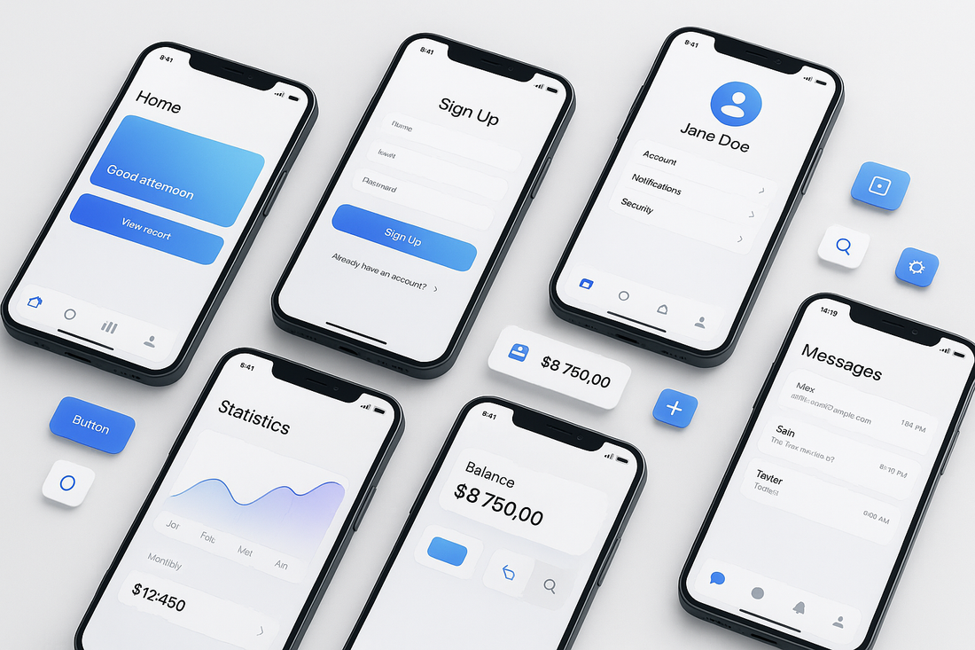 Mobile App UI/UX Design